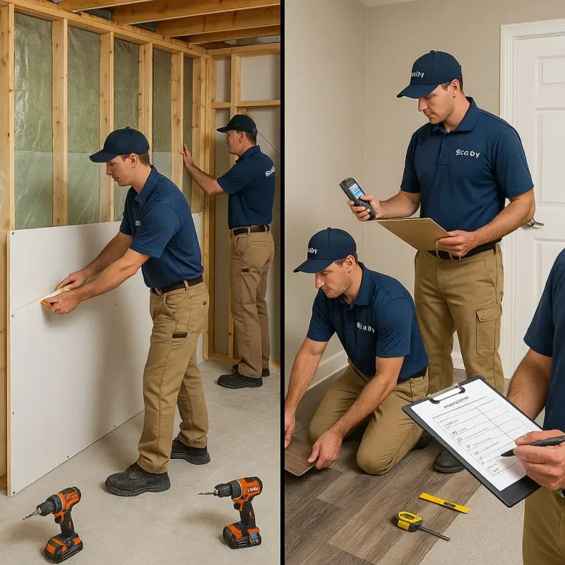 Repairs and Reconstruction process in North Madison, IN